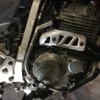 XR250（MD30）キックスターター取付