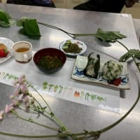春の摘み草の料理