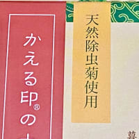 化学物質ゼロ。除虫菊の蚊取り線香