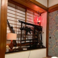 お休み何してた?和室作ってた。