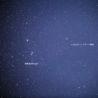 C/2021S3パンスターズ彗星と散開星団NGC6871