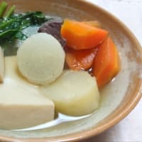 久しぶりに犬ぽんぽん～♪　＆　具材沢山の煮物、新たまの酢の物など～♪