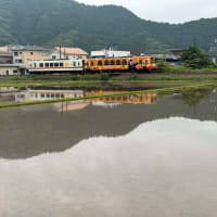 肥薩おれんじ鉄道くまモンラッピッング列車　水鏡Ⅱ