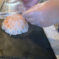 『ハロウィンちらし寿司』超簡単‼️サーモンでジャックオランタンの作り方　How to make pumpkin sushi cake