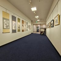 「墨色の会」水墨画展　開催中です