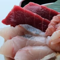 新潟県糸魚川市の戸倉山（975.5m）登山（2）。【山頂からの眺望、しろ池景色、親不知「漁火」の海鮮丼】