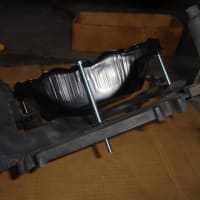 ２００１年　ダッジバン　ヘッドライト加工、交換