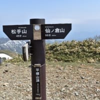 薫風の平標山から帰りました。