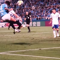 横浜FCがコーナーキックをゲット