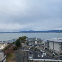 本日の琵琶湖です。