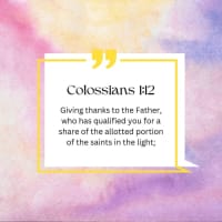 Colossians 1:12