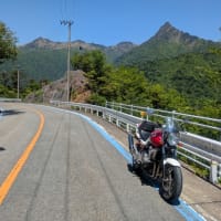 新緑の石鎚ツーリング
