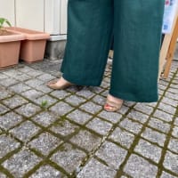 denier  涼しいリネンパンツ2選新着‼️