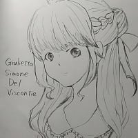 #るるがき No.002 Giulietta(鉛筆)