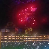 勝利の花火