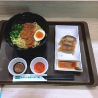 【株主優待】リンガーハット：肉味噌まぜめん、ぎょうざ3個（2025年6月）