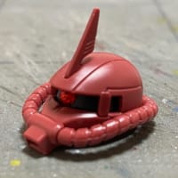 HG シャア専用高機動型ザクⅡ 製作途中