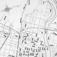 昭和４年３月の四日市地図