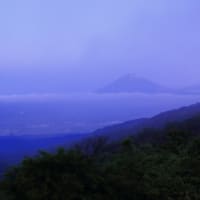 富士山　「天気はいいが　終始雲さんの乱れ舞台　」⇒伊豆南下から北上変更撮影行??