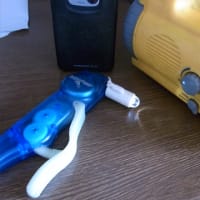 地震、停電
