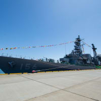 ７／５　護衛艦せとぎり　Ｉｎ　苫小牧港