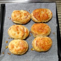 ハムマヨパンを焼きましたよ