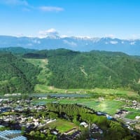 生坂村議会定例会最終日＆万平集落上空からの風景