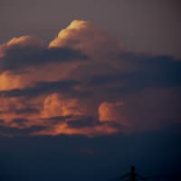 黄昏　空　雲
