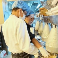 【まかないは、塩サバのホイル焼きです!】