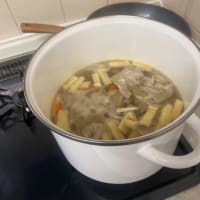涼しくて嬉しい　今日の出張料理