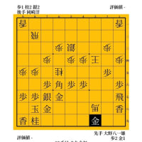 スターリンのオルガン　岡崎洋vs大野八一雄　１９９７年　第５５期Ｃ級２組順位戦