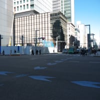 １月の銀座：銀座一丁目地区から京橋三丁目地区・京橋交差点へ　ＰＡＲＴ２