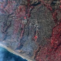 米ロサンゼルス市内の各地で相次いだ火災は高級住宅地を襲う受難