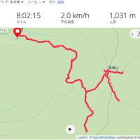 過去一の苗場山。