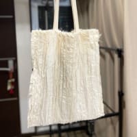 裂き布テープのバック試作品