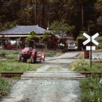 日立電鉄3000形　田植え期の水田地帯を走る　1999-05-03