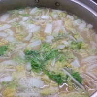 白菜のお味噌汁  嬉しくなっちゃう！
