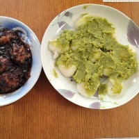 ちらし寿司とお餅を搗きました。‼