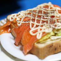 「ある日の朝飯 パン食×5食分。」