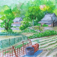 大阪府豊能郡「豊能の風景」の絵が出来ました