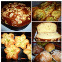 パン・ランチも色々で、花盛りだね　　🥐🍞🥖