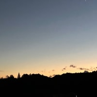 日が落ちてから夜になるまでの