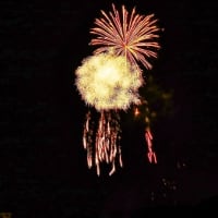 苧ヶ瀬池の花火大会
