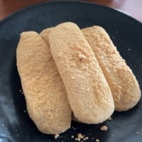 安倍川餅を食べながら色々思ったり・ベランダの空芯菜と今日のお弁当
