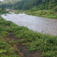6月25日の河川状況～明日にかけての気象情報