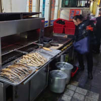 5年ぶりの韓国ソウル（３）：南大門市場の朝食、太刀魚の煮つけ