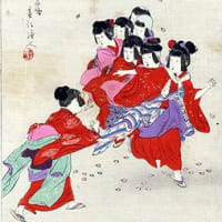 宮川春汀　子供風俗　3