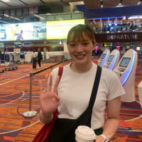 陽香が帰って行きました。