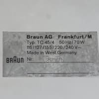 Braun, TC 45/4