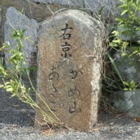 穴太寺周辺の道標